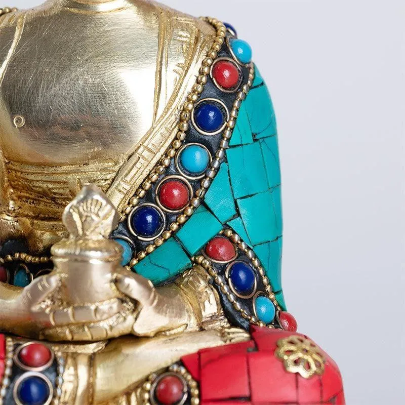 Dharmachakra Buddha Showpiece media 8