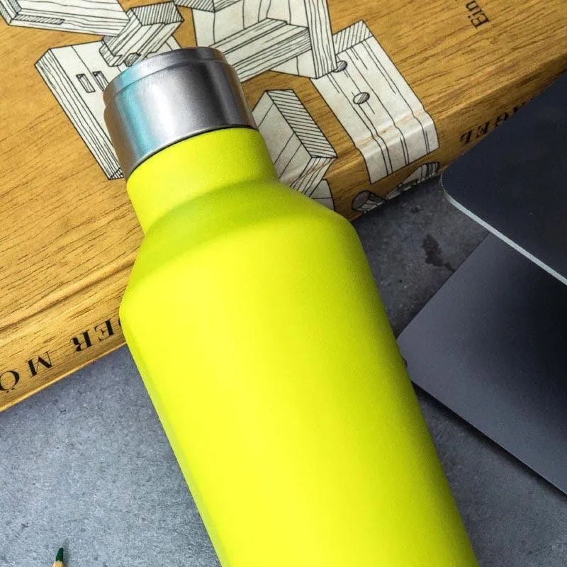 Steel Chill Bottle (675 mL) - Lime Green media 3