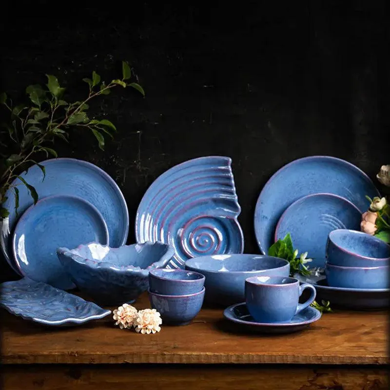 Periela Handmade Dinner Set - 12 Piece Set media 4