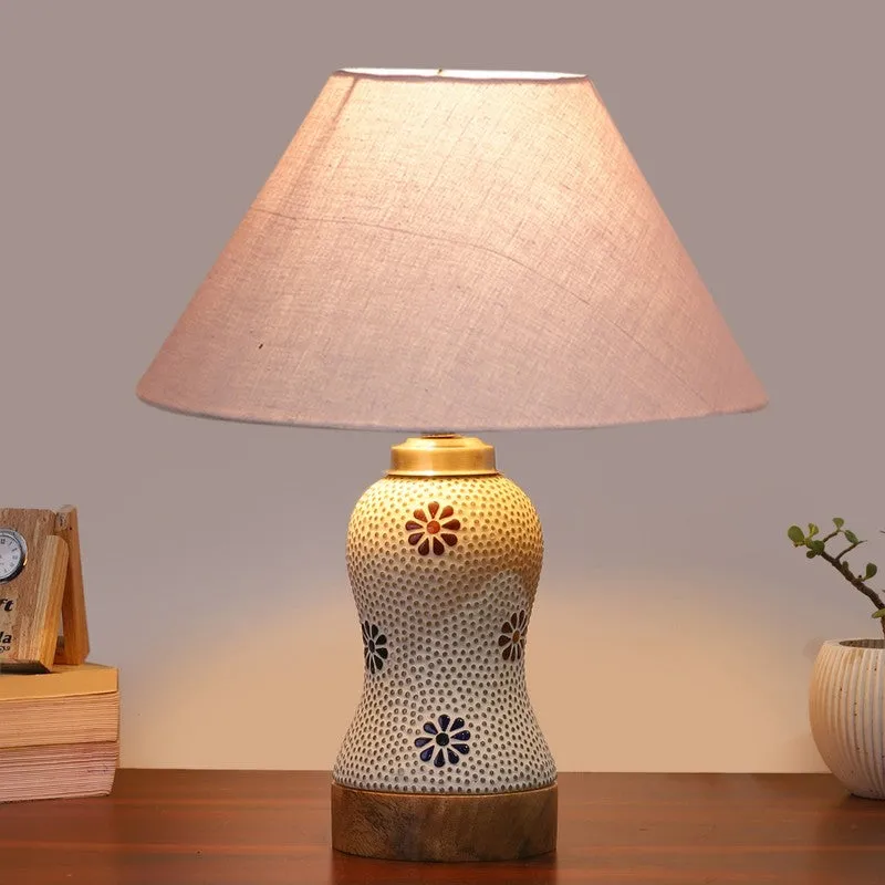 Lunetra Wooden Table Lamp - Multicolor media 3