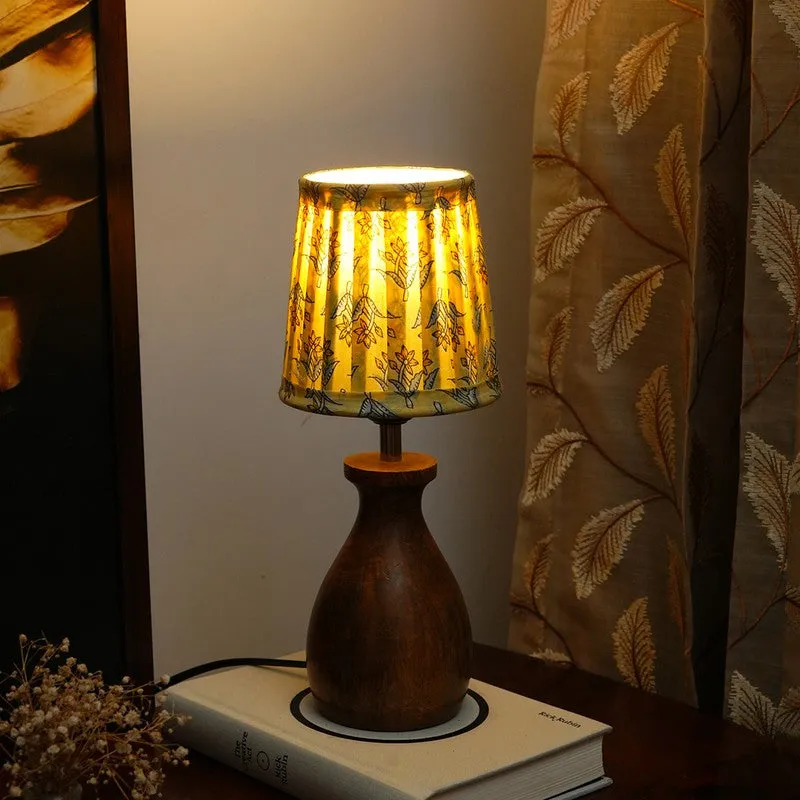 Honeylit Cotton Table Lamp - Yellow media 1
