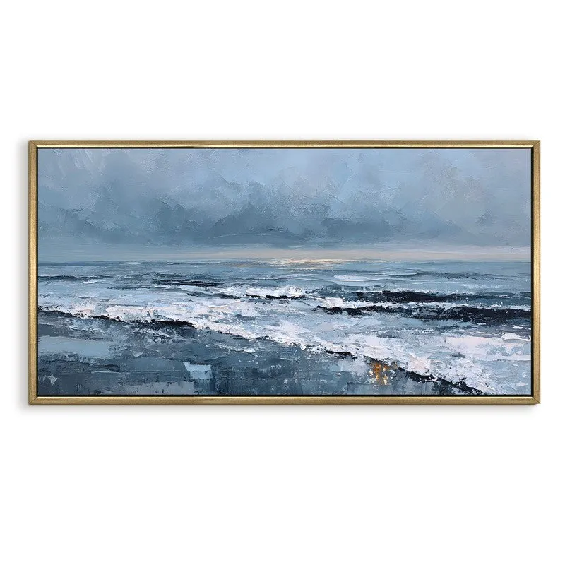 Indigo Depths Canvas Wall Art media 3