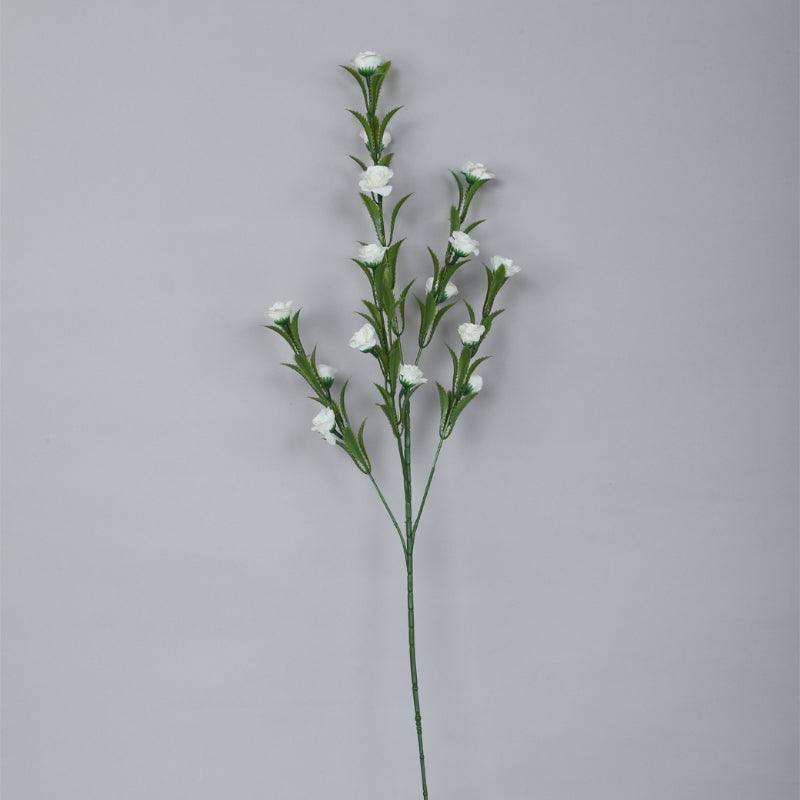Faux Mini Rose Bloom Bunch (White) - Set Of Three media 4