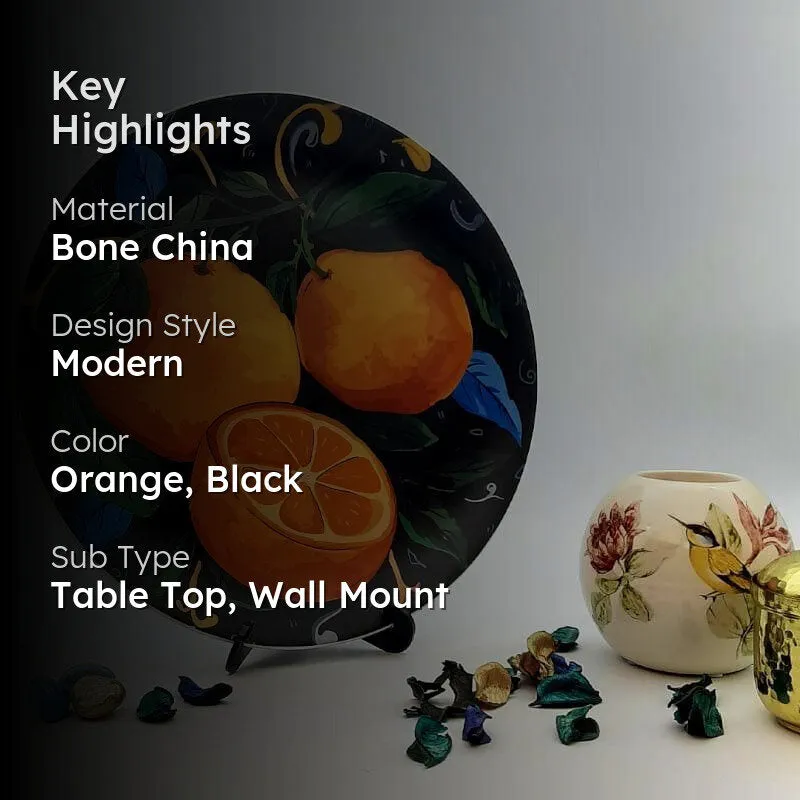 Oranges From Italy Decorative Plate media 2