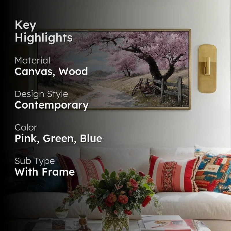 Floralyn Canvas Wall Painting With Frame media 2