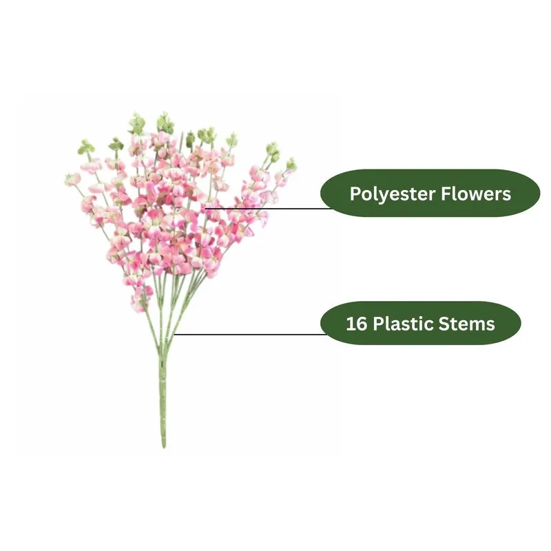 Lysara Artificial Flower (Pink) - Set Of Four media 6
