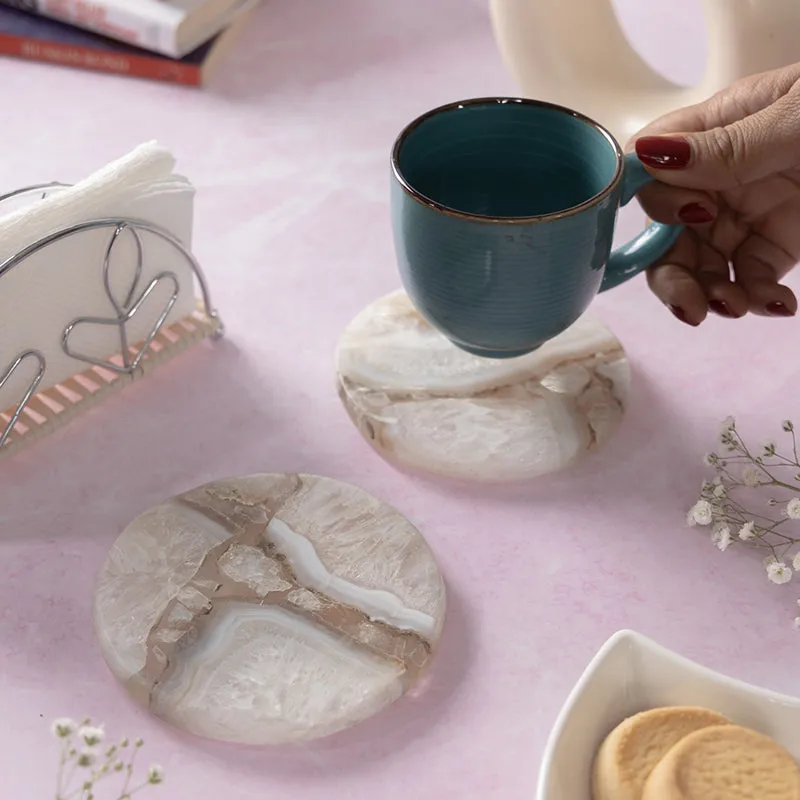 Aarna Agate Coaster - Set Of Two media 3