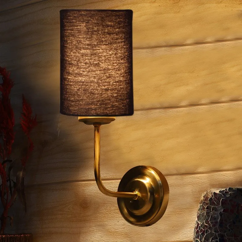 Lumoire Metal Wall Lamp - Gold,Black media 4