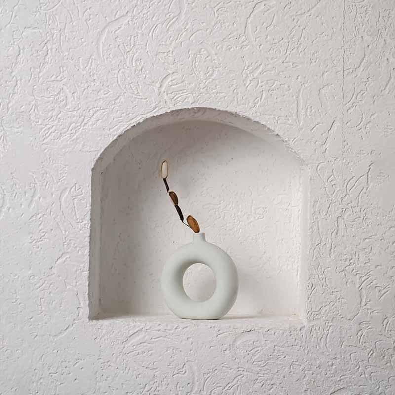 Boho Donut Vase - Blue media 8
