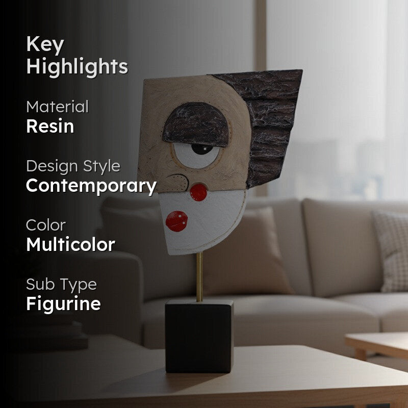 Still Expression Sculptural Showpieces - Multicolor media 2
