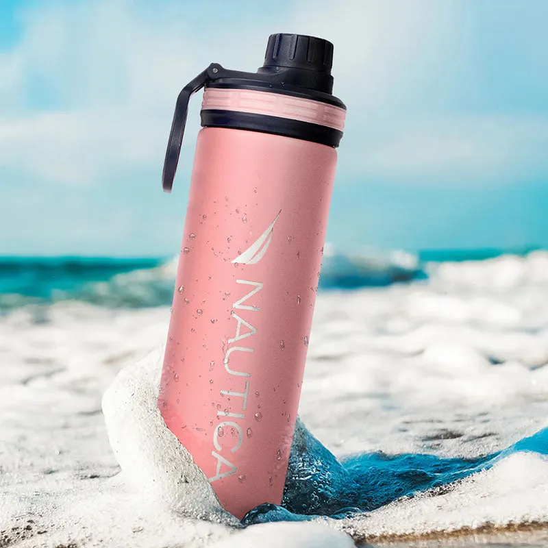 Nautica Skirnir Insulated Stainless Steel Thermos (Pink) - 500 mL media 1