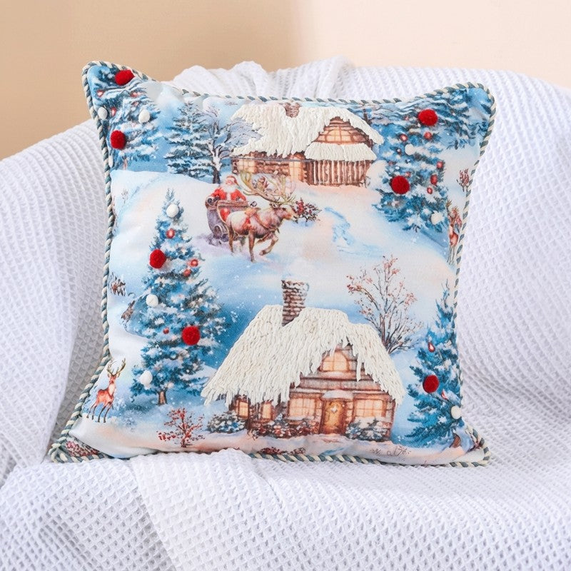 Cozy Cabin Bloom Cotton Cushion