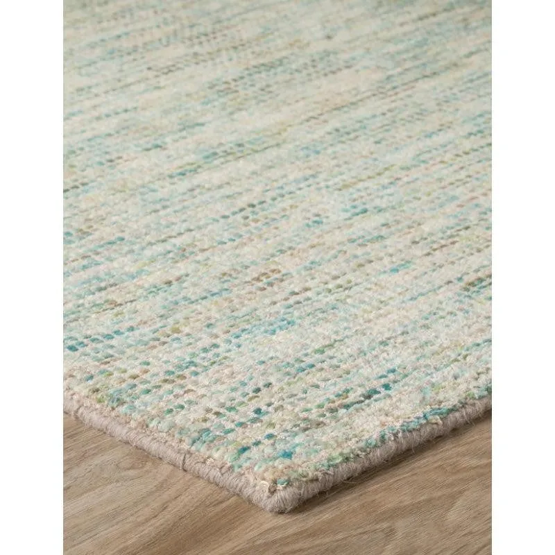 Thread Tale Hand Woven Wool Rug - Silver media 7