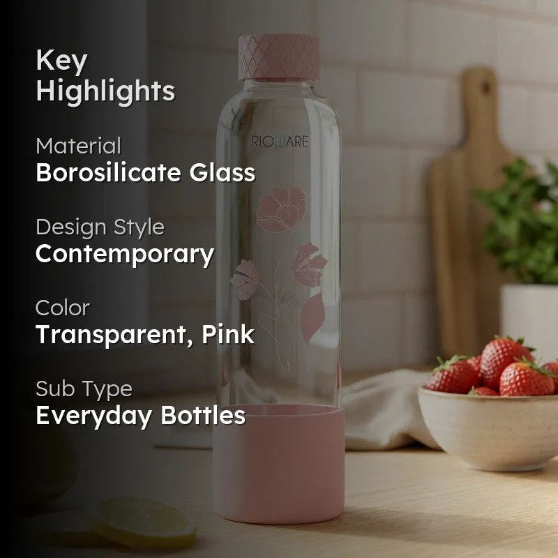 Rioware AquaEase Drinking Bottle (Pink)- 750 mL media 2