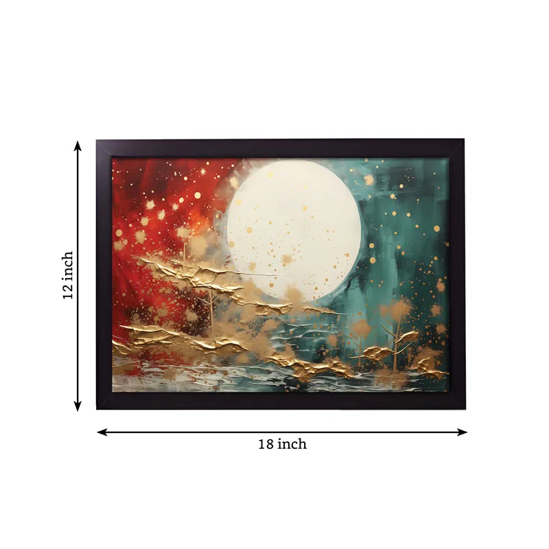 Lunar Splash Wall Painting media 4