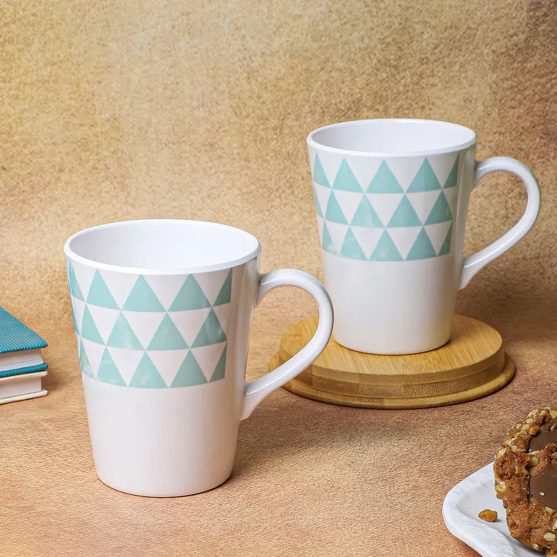 Mivano Melamine Coffee Mug (400 mL Each/Aqua) - Set of Two media 3