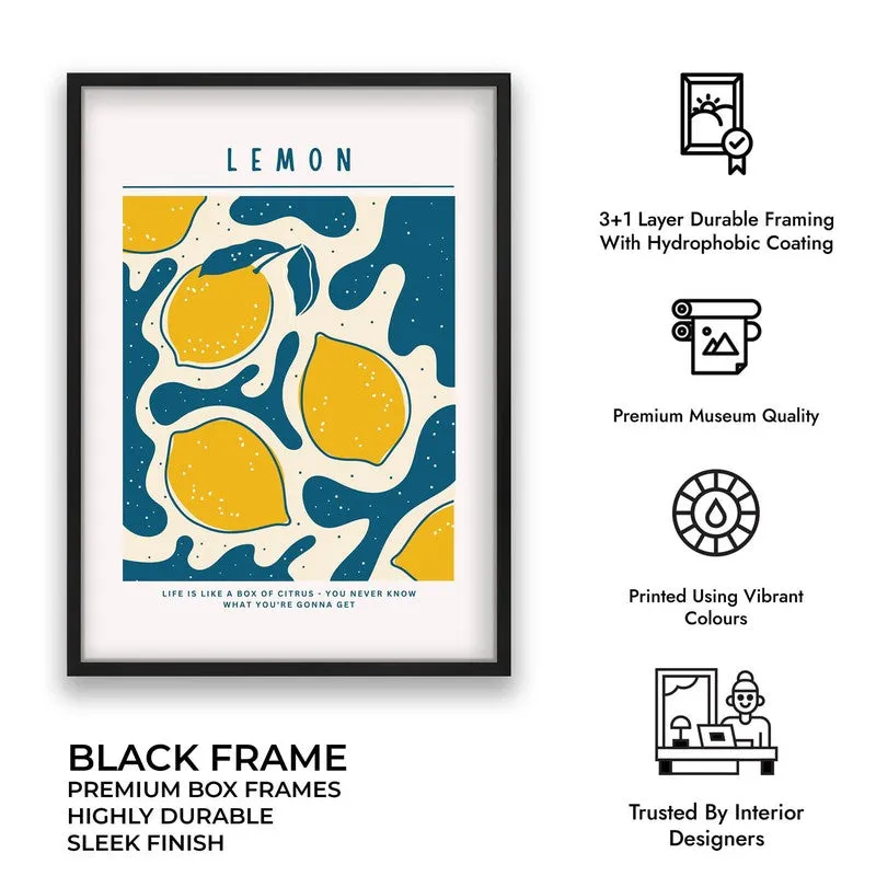 Abstract Lem Archival Canvas Wall Art - Black media 9