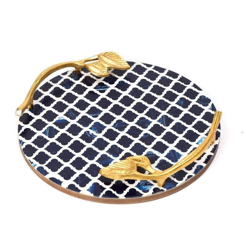 Cromo Grid Wood Platter media 3