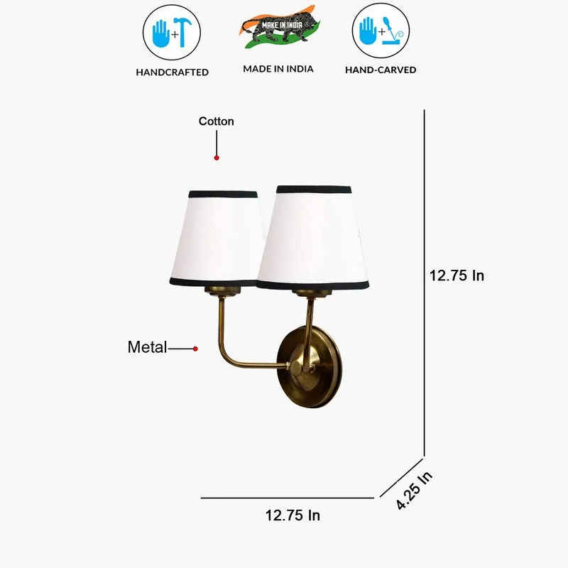 Lumoire Duo Cone Metal Wall Lamp media 8