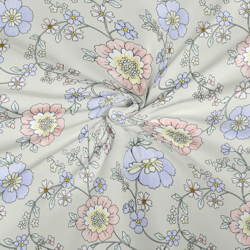 Petal Serenity Panel Curtains - Set of Three media 5