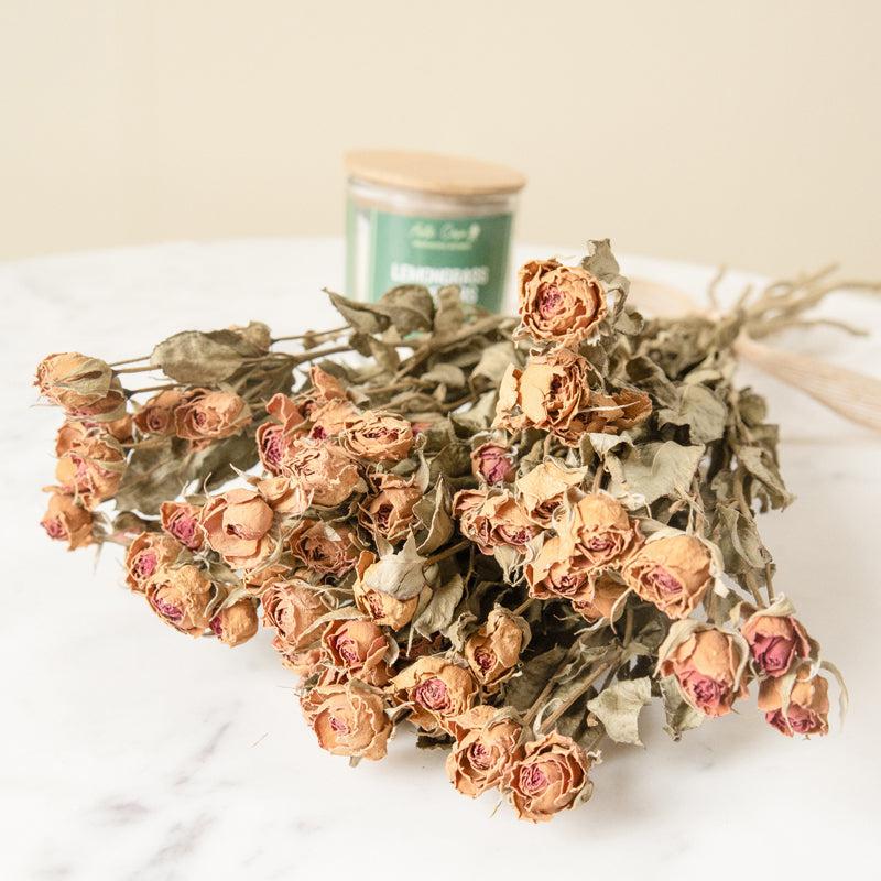 Eternal Beauty Dried Rose Flower Stick - Set Of Thirty media 4
