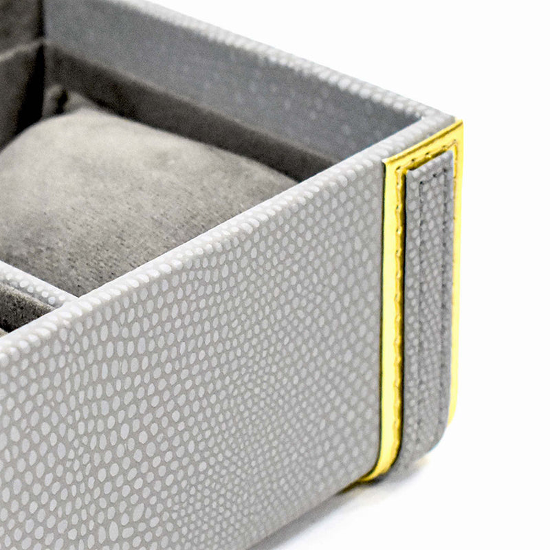 Tisquo I Faux Leather Watch Organizer - Grey media 7