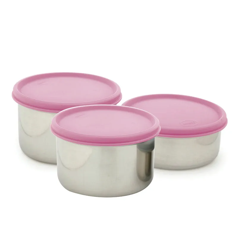 Darian Pink Lunch Box (500 ml/350 ml) - Four Piece Set media 6