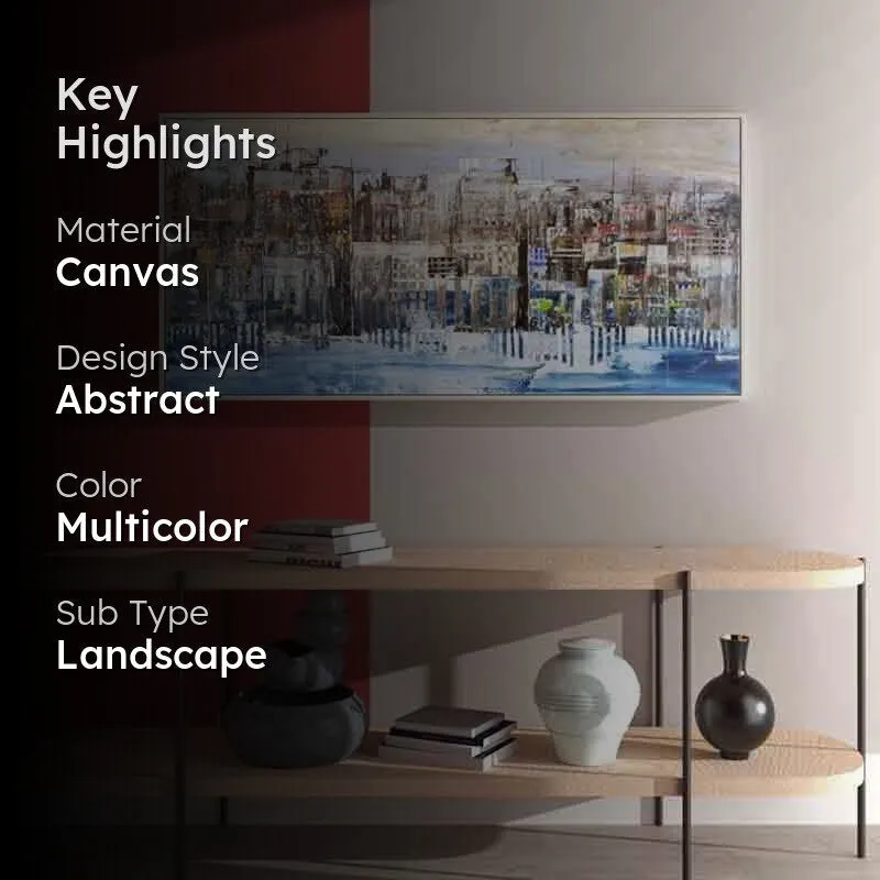 By The City Canvas Wall Art media 2