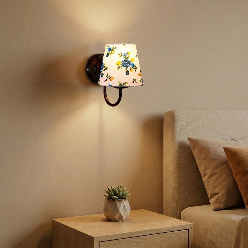 OrbitShade Cotton Wall Lamp - Blue,White