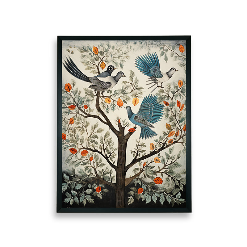 Bird Medow Canvas Wall Art media 7