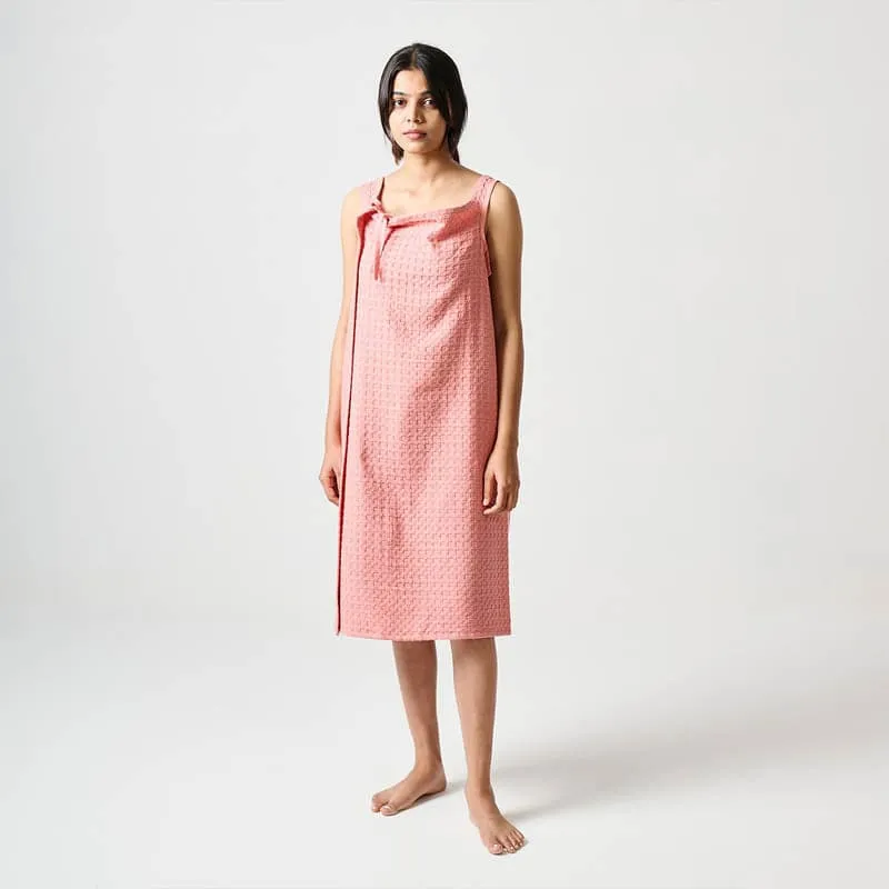 Glory Hug Cotton Bathwrap - Pink media 1