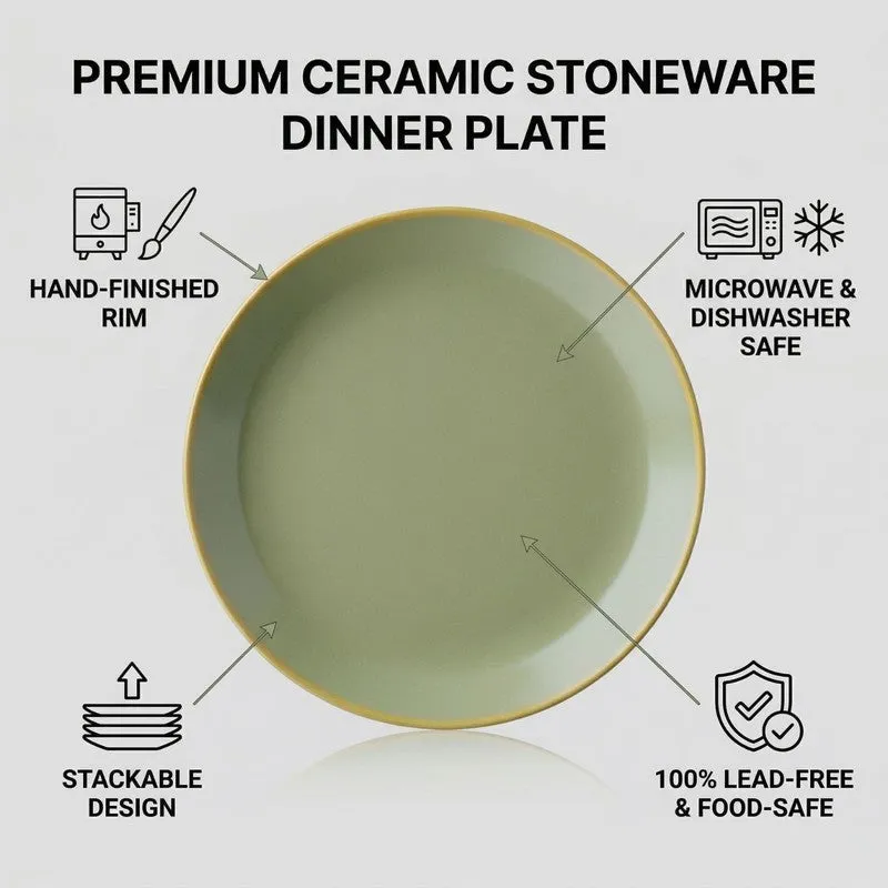ServePad Ceramic Dinner Plate media 7