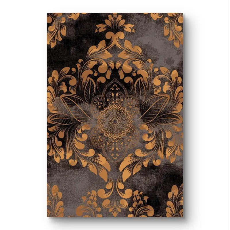 Golden Regalia Wall Painting media 3
