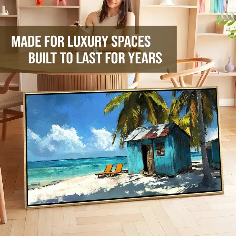 Haven Canvas Wall Painting With Frame media 7