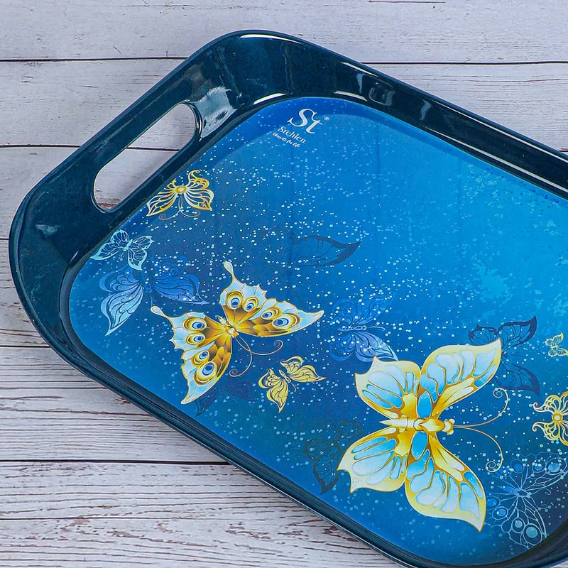 Papilon Nights Melamine Serving Tray media 3
