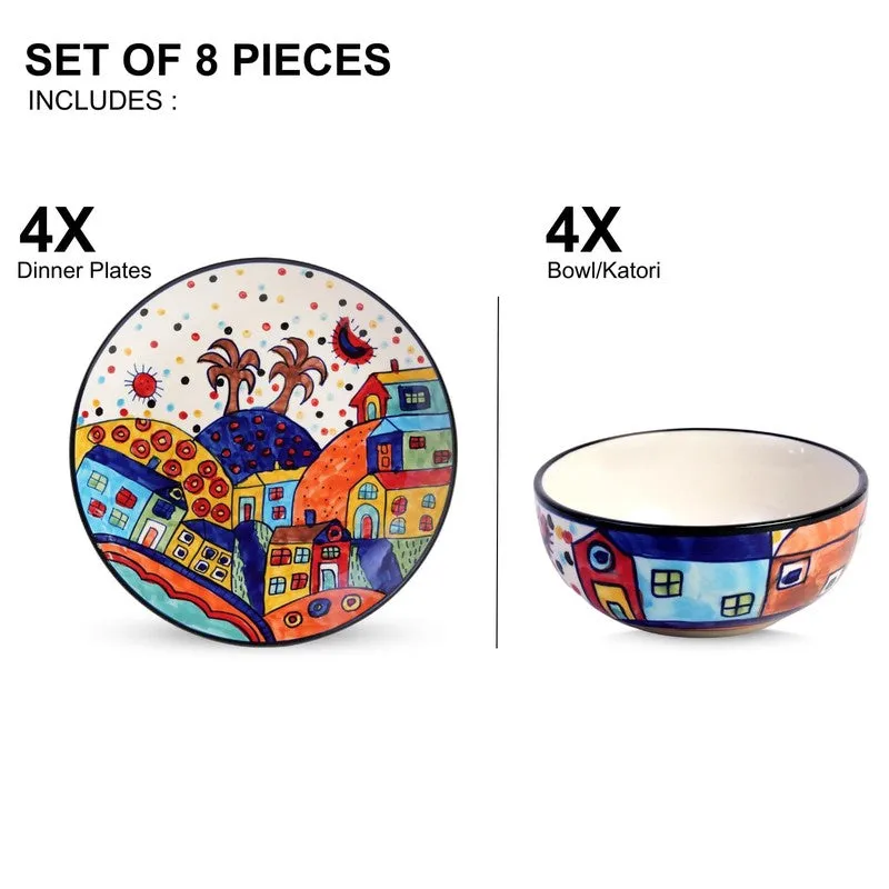 Noctra Aura Dinner Set - 8 Piece Set media 4