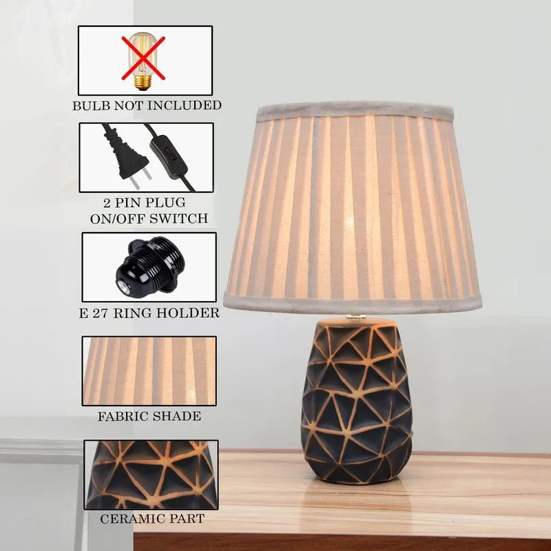 LightForm Transform Ceramic Table Lamp - White,Black media 7
