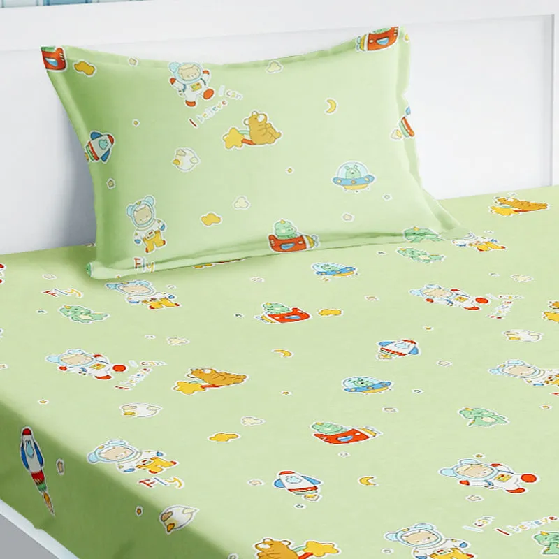 Dream Rocket Kids Cotton Bedsheet - 210 TC media 3
