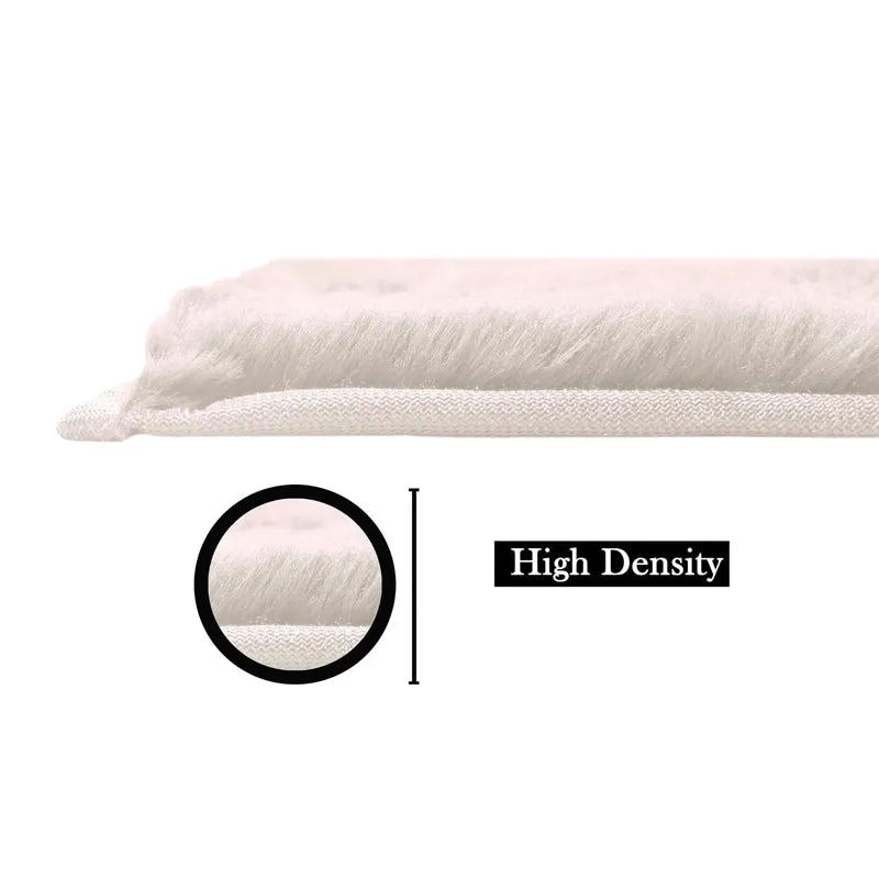 Ruffle Luxe Runner Rug - Nude media 6