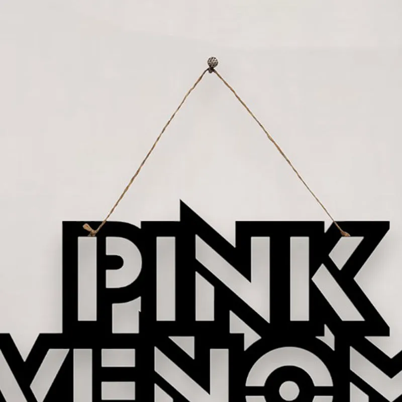 Pink Venom Mild Steel Wall Accent media 4