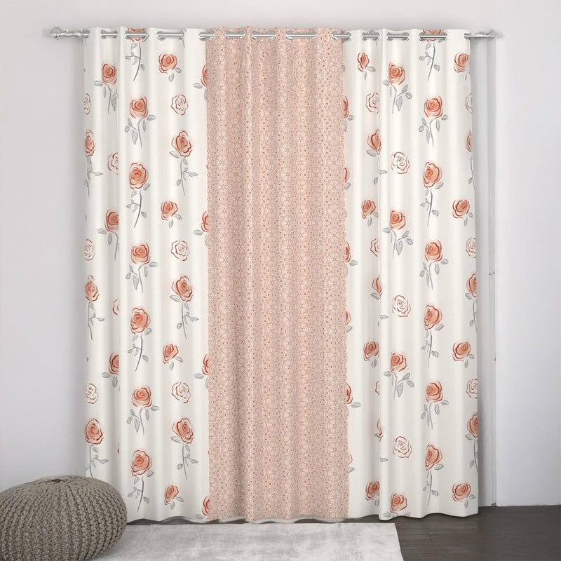 PureShade Flora Curtains - Set of Three