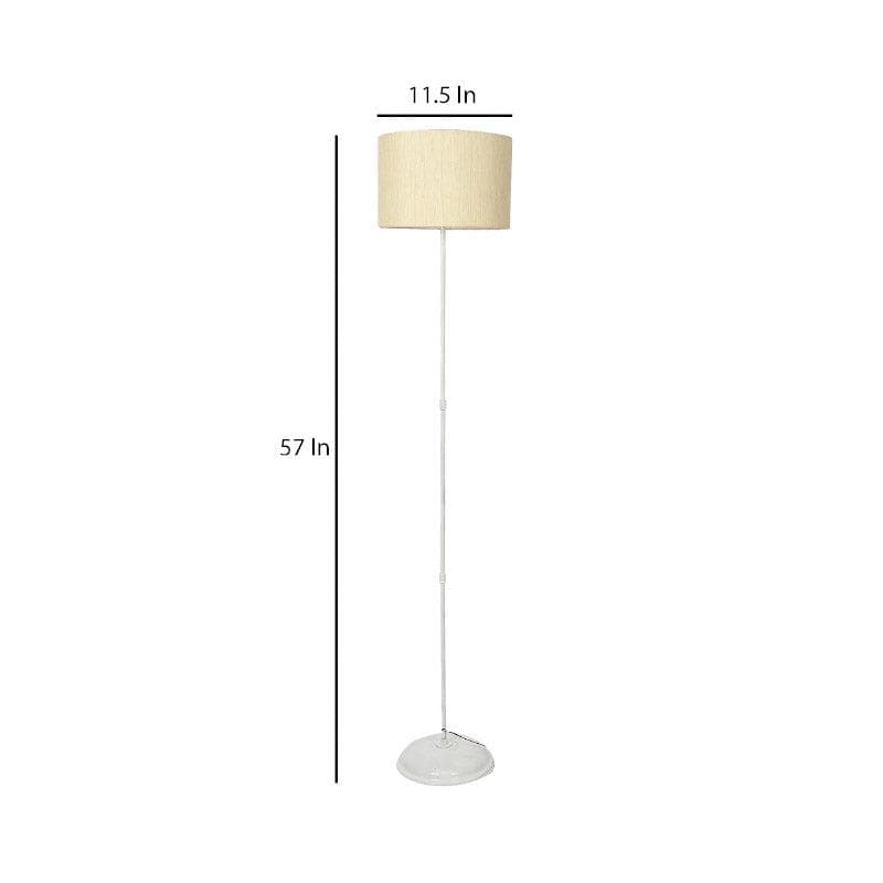 Urbane Isela Floor Lamp - White media 6
