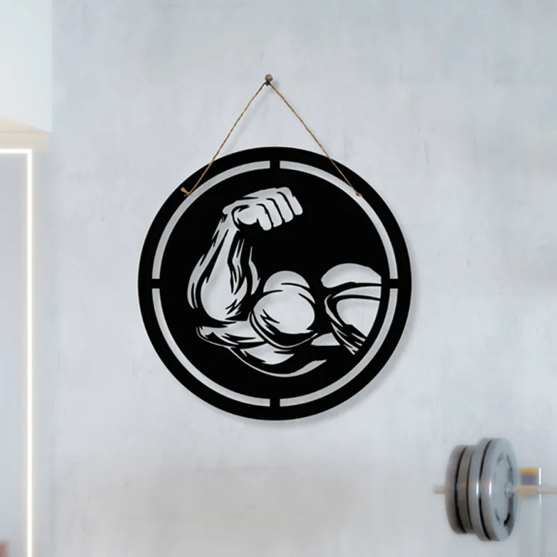 Biceps Pop Iron Wall Accent media 3