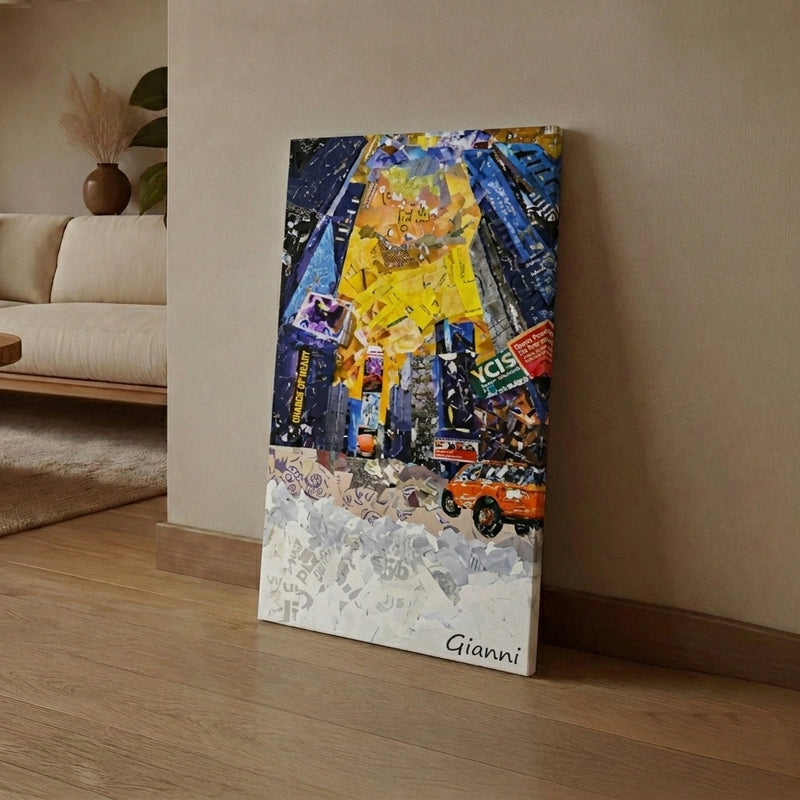 State of Hustle Canvas Wall Art