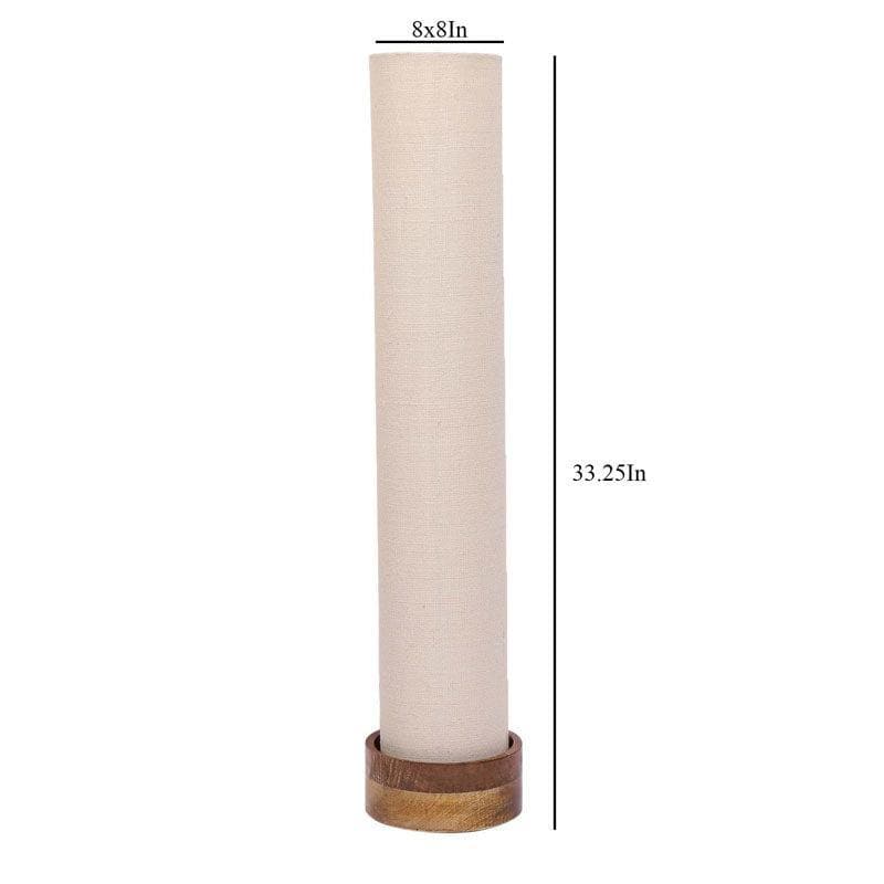 Columncraft Tower Floor Lamp - White media 8
