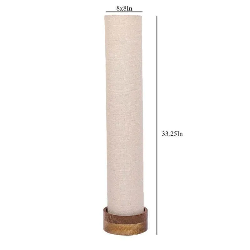 Columncraft Tower Floor Lamp - White media 8