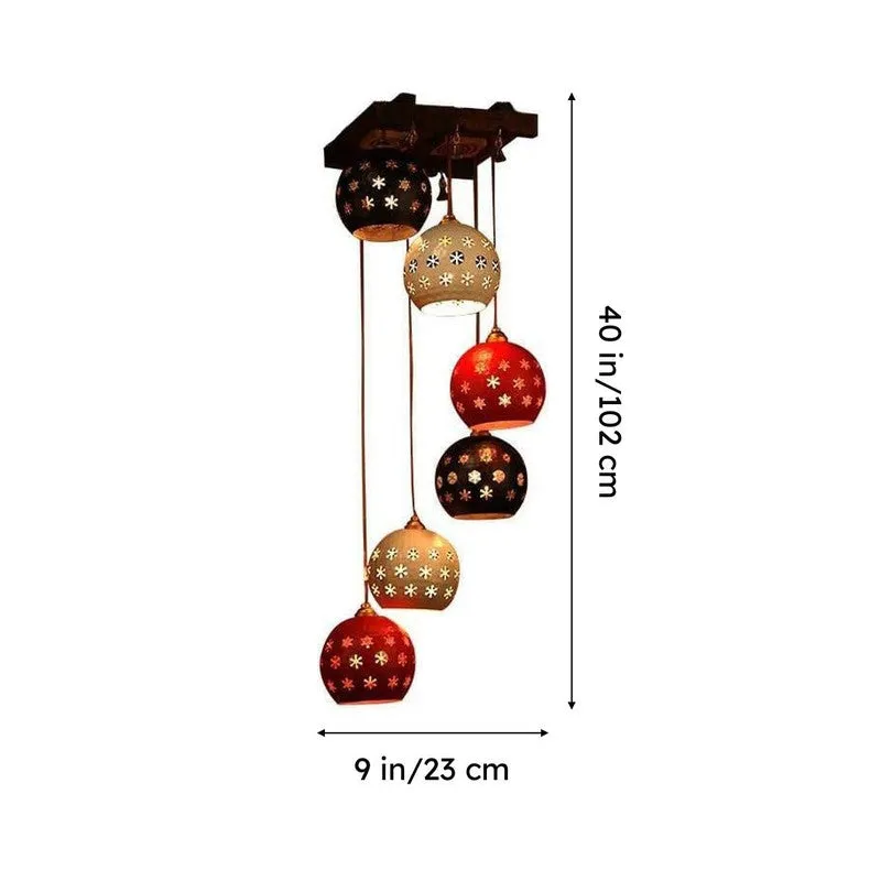 Dome Drip Cluster Ceiling Lamp media 6