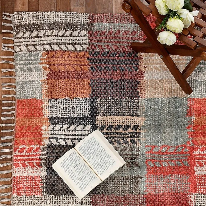 Patchwork Handloom Dhurries media 4
