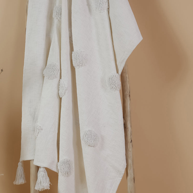 Mono Knot Cotton Throw media 5