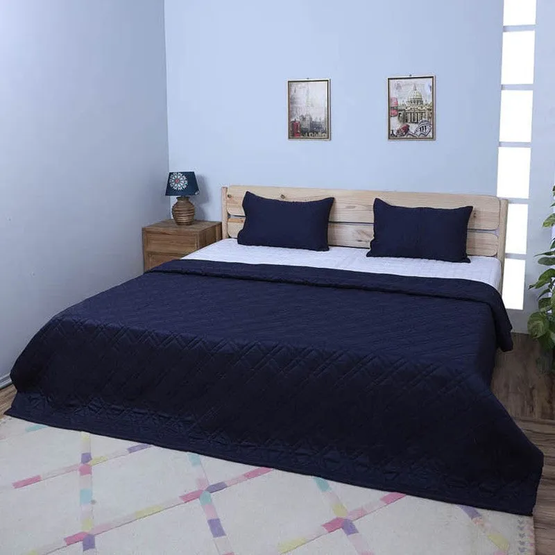 Starsia Microfiber Bedcover - Blue media 1